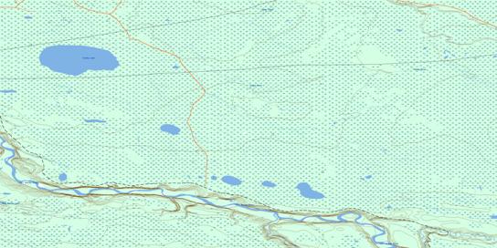 Clarke Lake Topographic map 094J09 at 1:50,000 Scale