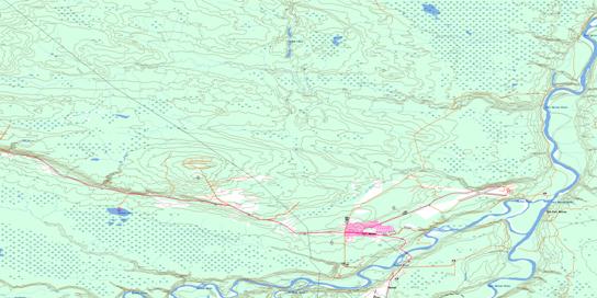 Fort Nelson Topo Map 094J15 at 1:50,000 scale - National Topographic System of Canada (NTS) - Toporama map