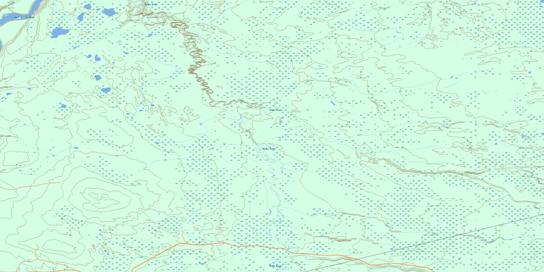 Chuatse Creek Topographic map 094J16 at 1:50,000 Scale