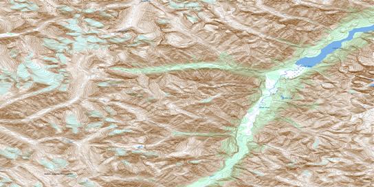 Sicily Mountain Topo Map 094K02 at 1:50,000 scale - National Topographic System of Canada (NTS) - Toporama map