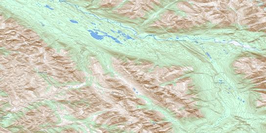 No Title Topo Map 094K04 at 1:50,000 scale - National Topographic System of Canada (NTS) - Toporama map
