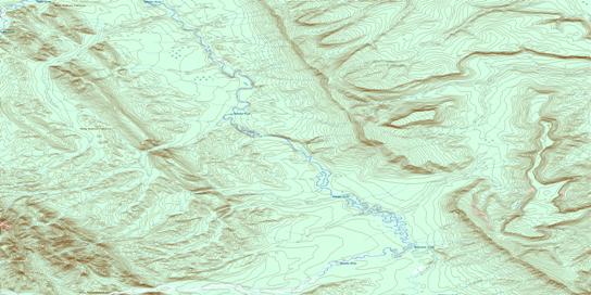 Mcclennan Creek Topo Map 094K16 at 1:50,000 scale - National Topographic System of Canada (NTS) - Toporama map