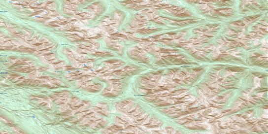 No Title Topographic map 094L09 at 1:50,000 Scale