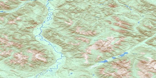 Moodie Lakes Topographic map 094L13 at 1:50,000 Scale