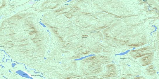Scoop Lake Topographic map 094M03 at 1:50,000 Scale