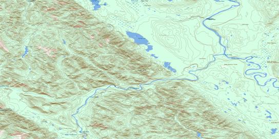 Turnagain River Topo Map 094M04 at 1:50,000 scale - National Topographic System of Canada (NTS) - Toporama map