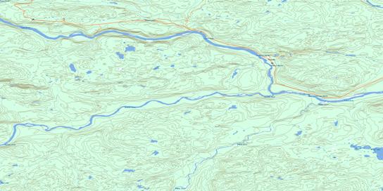Fireside Topo Map 094M11 at 1:50,000 scale - National Topographic System of Canada (NTS) - Toporama map