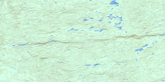 Shaw Creek Topo Map 094M15 at 1:50,000 scale - National Topographic System of Canada (NTS) - Toporama map