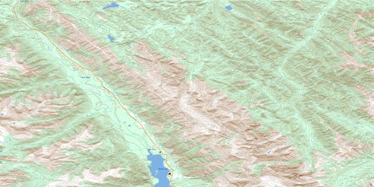 Trout River Topo Map 094N04 at 1:50,000 scale - National Topographic System of Canada (NTS) - Toporama map