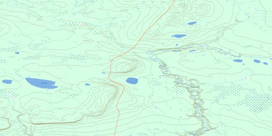 Patry Lake Topo Map 094O06 at 1:50,000 scale - National Topographic System of Canada (NTS) - Toporama map