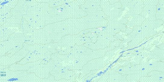 June Lake Topo Map 094P16 at 1:50,000 scale - National Topographic System of Canada (NTS) - Toporama map