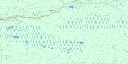 No Title Topo Map 095A04 at 1:50,000 scale - National Topographic System of Canada (NTS) - Toporama map