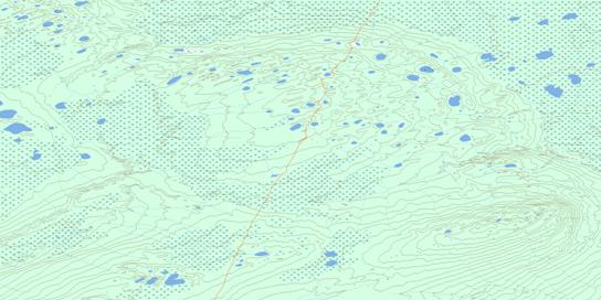 No Title Topo Map 095A12 at 1:50,000 scale - National Topographic System of Canada (NTS) - Toporama map