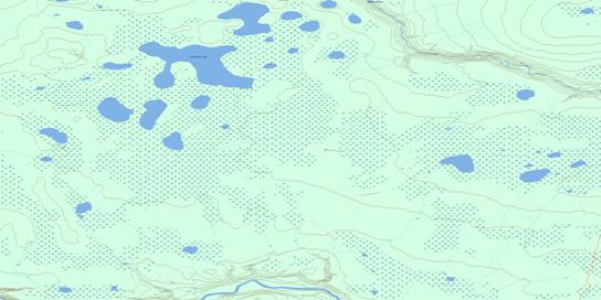 Celibeta Lake Topo Map 095B01 at 1:50,000 scale - National Topographic System of Canada (NTS) - Toporama map