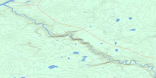 Fort Liard Topo Map 095B03 at 1:50,000 scale - National Topographic System of Canada (NTS) - Toporama map