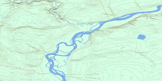 Betalamea Lake Topographic map 095B04 at 1:50,000 Scale