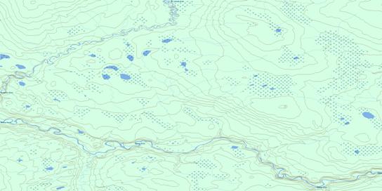 No Title Topographic map 095B07 at 1:50,000 Scale