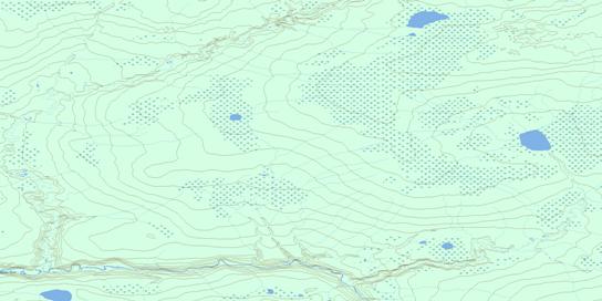 No Title Topo Map 095B08 at 1:50,000 scale - National Topographic System of Canada (NTS) - Toporama map
