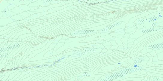 Emile Lake Topographic map 095B15 at 1:50,000 Scale