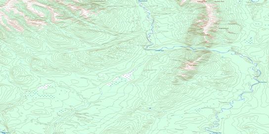 Mount Martin Topo Map 095C01 at 1:50,000 scale - National Topographic System of Canada (NTS) - Toporama map