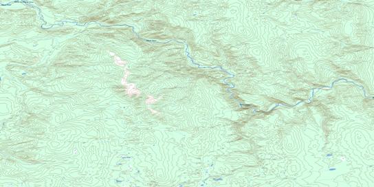 Pool Creek Topographic map 095C05 at 1:50,000 Scale