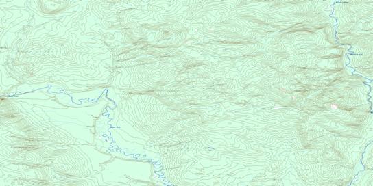 Gold Pay Creek Topo Map 095C06 at 1:50,000 scale - National Topographic System of Canada (NTS) - Toporama map