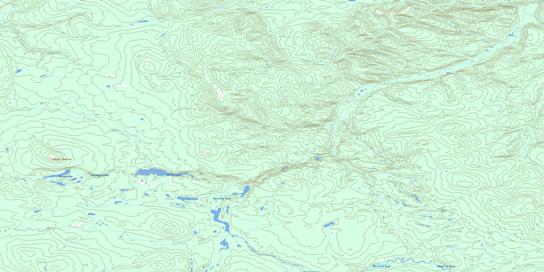 Balsam Lake Topographic map 095C13 at 1:50,000 Scale