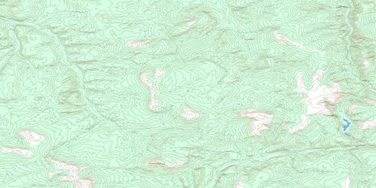 No Title Topo Map 095C14 at 1:50,000 scale - National Topographic System of Canada (NTS) - Toporama map