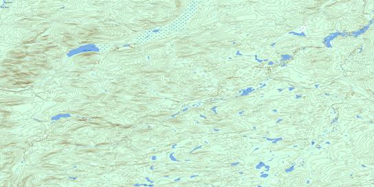 Lootz Lake Topographic map 095D02 at 1:50,000 Scale