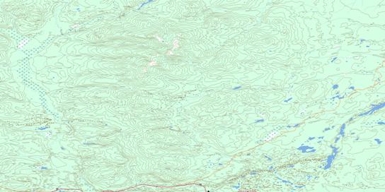 Irons Creek Topo Map 095D04 at 1:50,000 scale - National Topographic System of Canada (NTS) - Toporama map