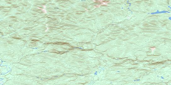 No Title Topographic map 095D07 at 1:50,000 Scale