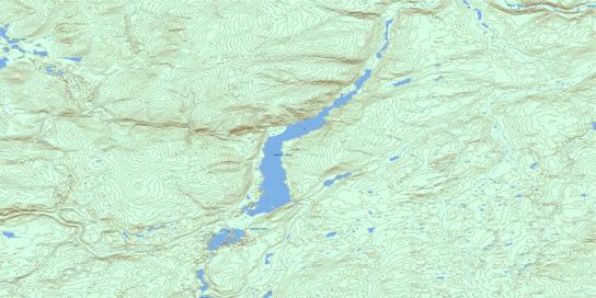 No Title Topo Map 095D08 at 1:50,000 scale - National Topographic System of Canada (NTS) - Toporama map