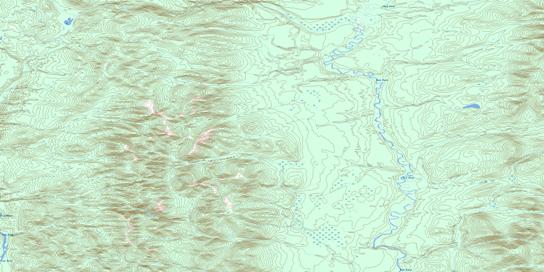 No Title Topo Map 095D11 at 1:50,000 scale - National Topographic System of Canada (NTS) - Toporama map