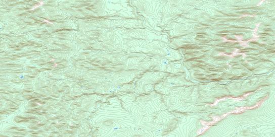 Last Mountain Topo Map 095D15 at 1:50,000 scale - National Topographic System of Canada (NTS) - Toporama map