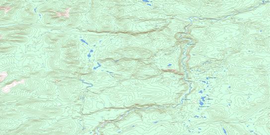 Stonemarten Lakes Topo Map 095E01 at 1:50,000 scale - National Topographic System of Canada (NTS) - Toporama map