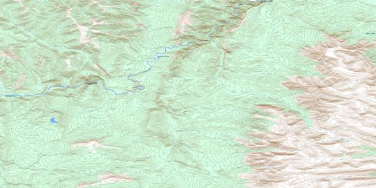No Title Topo Map 095F02 at 1:50,000 scale - National Topographic System of Canada (NTS) - Toporama map