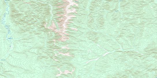 No Title Topo Map 095F04 at 1:50,000 scale - National Topographic System of Canada (NTS) - Toporama map