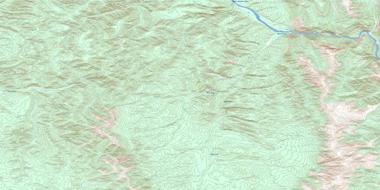 May Creek Topographic map 095F06 at 1:50,000 Scale