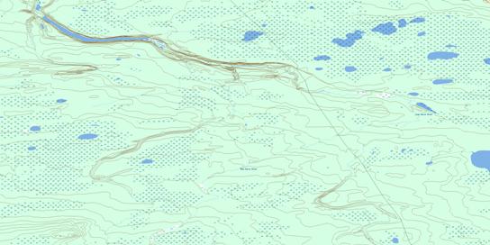 No Title Topographic map 095H02 at 1:50,000 Scale