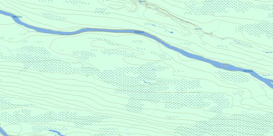 Cache Island Topo Map 095H08 at 1:50,000 scale - National Topographic System of Canada (NTS) - Toporama map