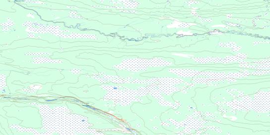 No Title Topographic map 095H09 at 1:50,000 Scale