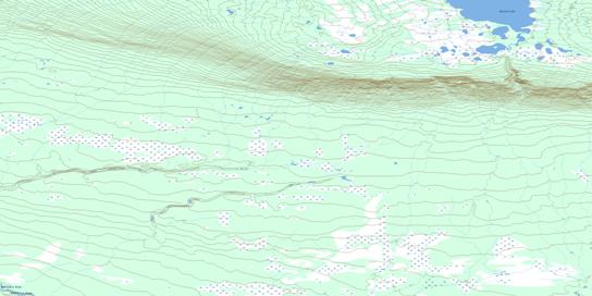 No Title Topo Map 095H16 at 1:50,000 scale - National Topographic System of Canada (NTS) - Toporama map