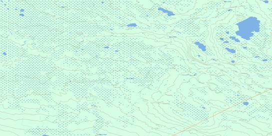 No Title Topo Map 095I03 at 1:50,000 scale - National Topographic System of Canada (NTS) - Toporama map