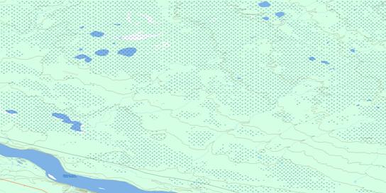 No Title Topo Map 095I04 at 1:50,000 scale - National Topographic System of Canada (NTS) - Toporama map