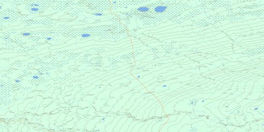No Title Topo Map 095I07 at 1:50,000 scale - National Topographic System of Canada (NTS) - Toporama map