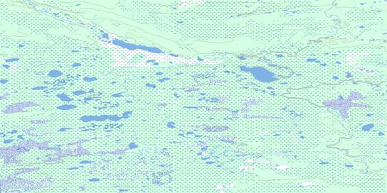 No Title Topo Map 095I16 at 1:50,000 scale - National Topographic System of Canada (NTS) - Toporama map