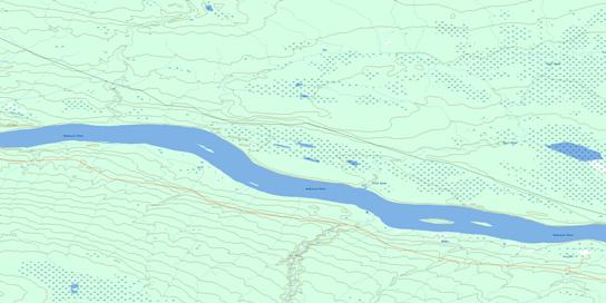 Trail River Topo Map 095J01 at 1:50,000 scale - National Topographic System of Canada (NTS) - Toporama map