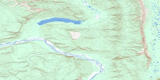 Deceiver Creek Topographic map 095J05 at 1:50,000 Scale