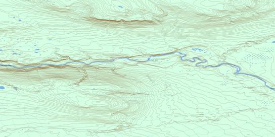 Gun Rapids Topographic map 095J09 at 1:50,000 Scale