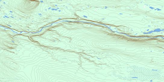 No Title Topo Map 095J10 at 1:50,000 scale - National Topographic System of Canada (NTS) - Toporama map